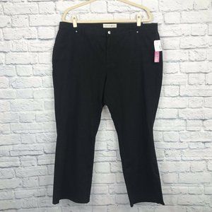 NEW Fashion Bug Size 26W Black Bootcut Denim Jeans